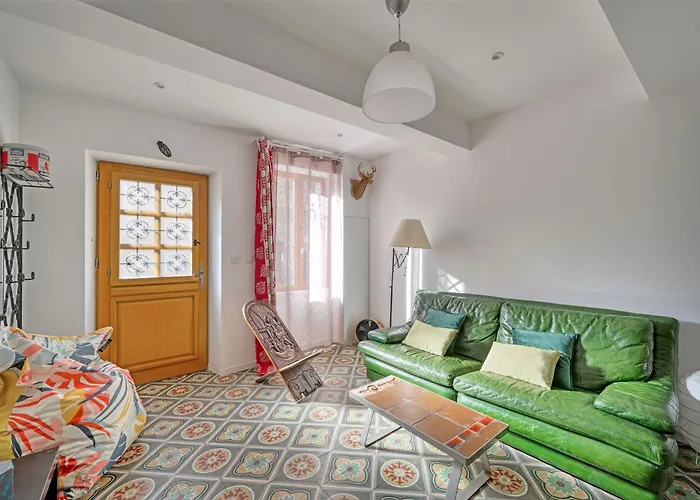La Cigale - Vieux Village - Charmante Maisonnette Climatisee Avec Jardin
