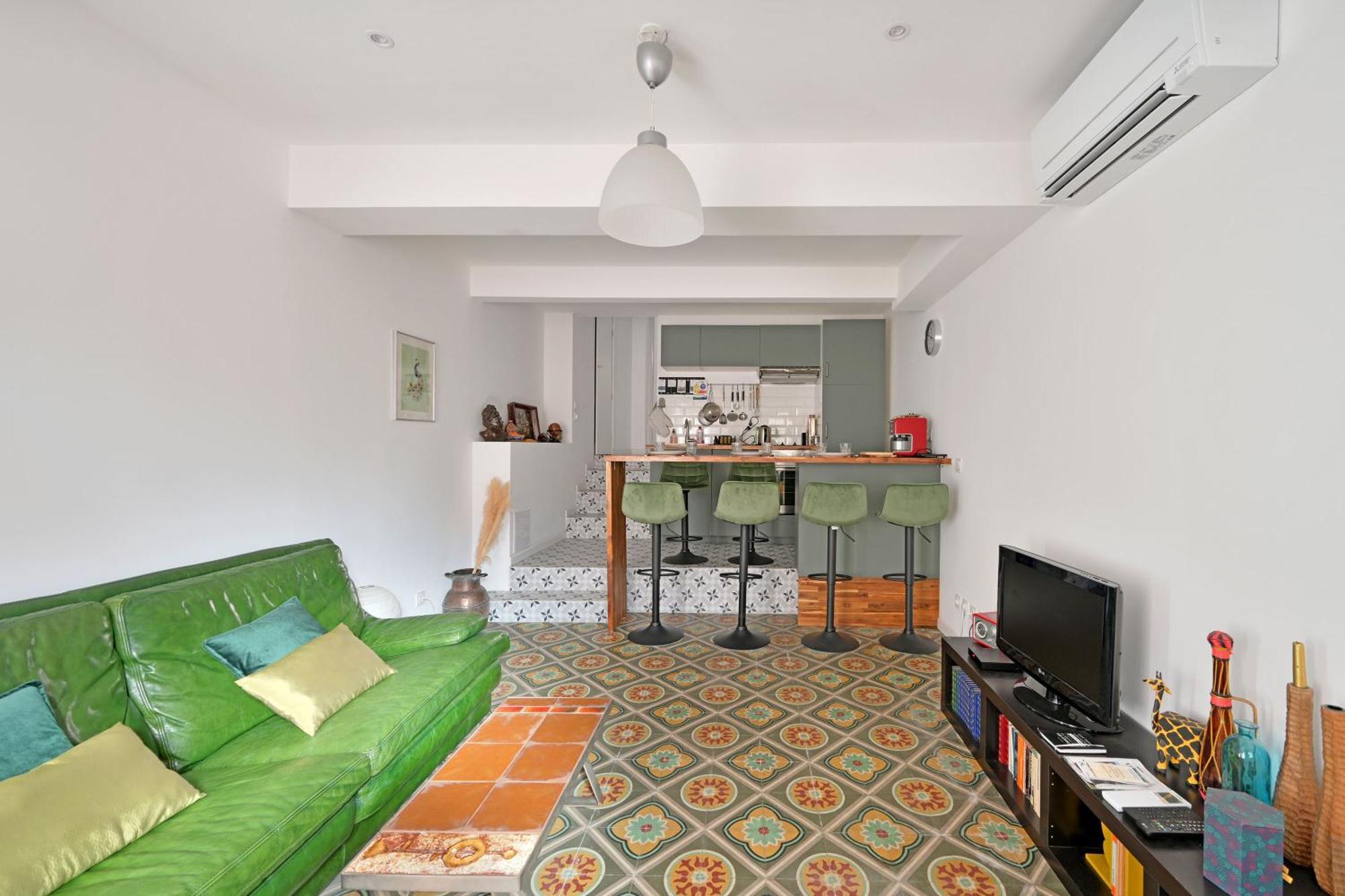 La Cigale - Vieux Village - Charmante Maisonnette Climatisee Avec Jardin